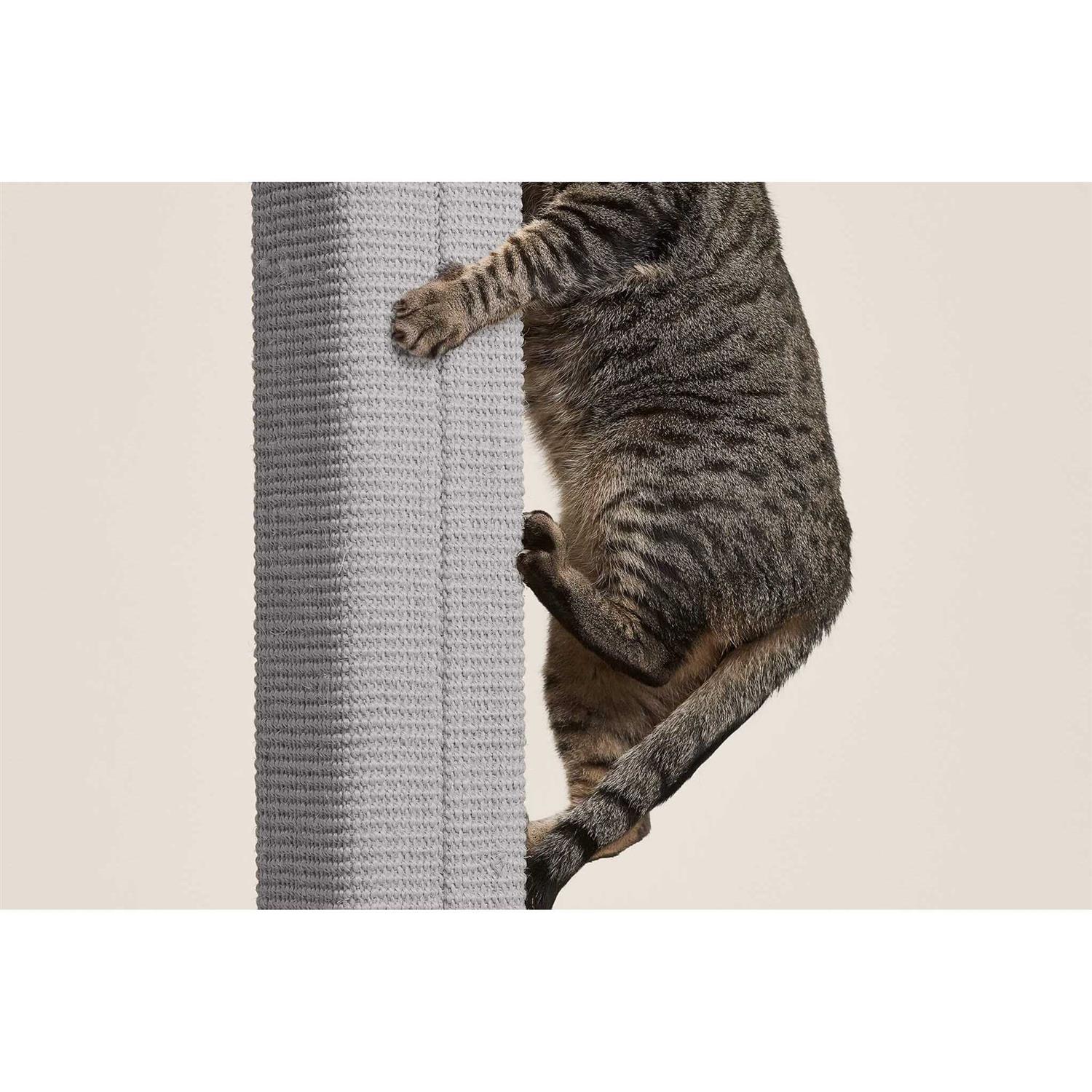 Tall Modern Scratching Post by tuft + paw Zip and Sisal Extra Tall 36 inches - Pet Supplies online store
