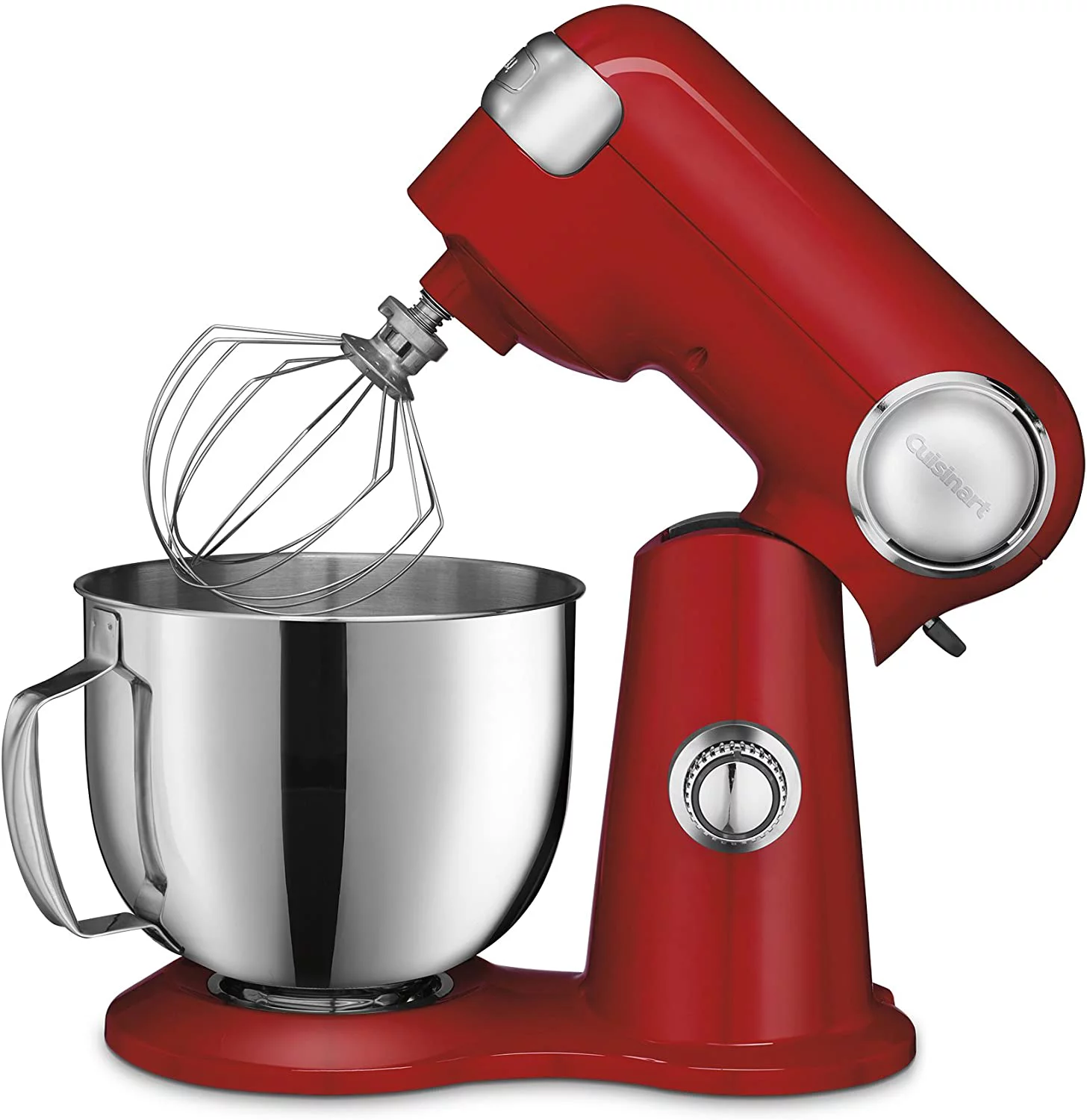 Cuisinart SM-50R 5.5-Quart Stand Mixer, Ruby Red