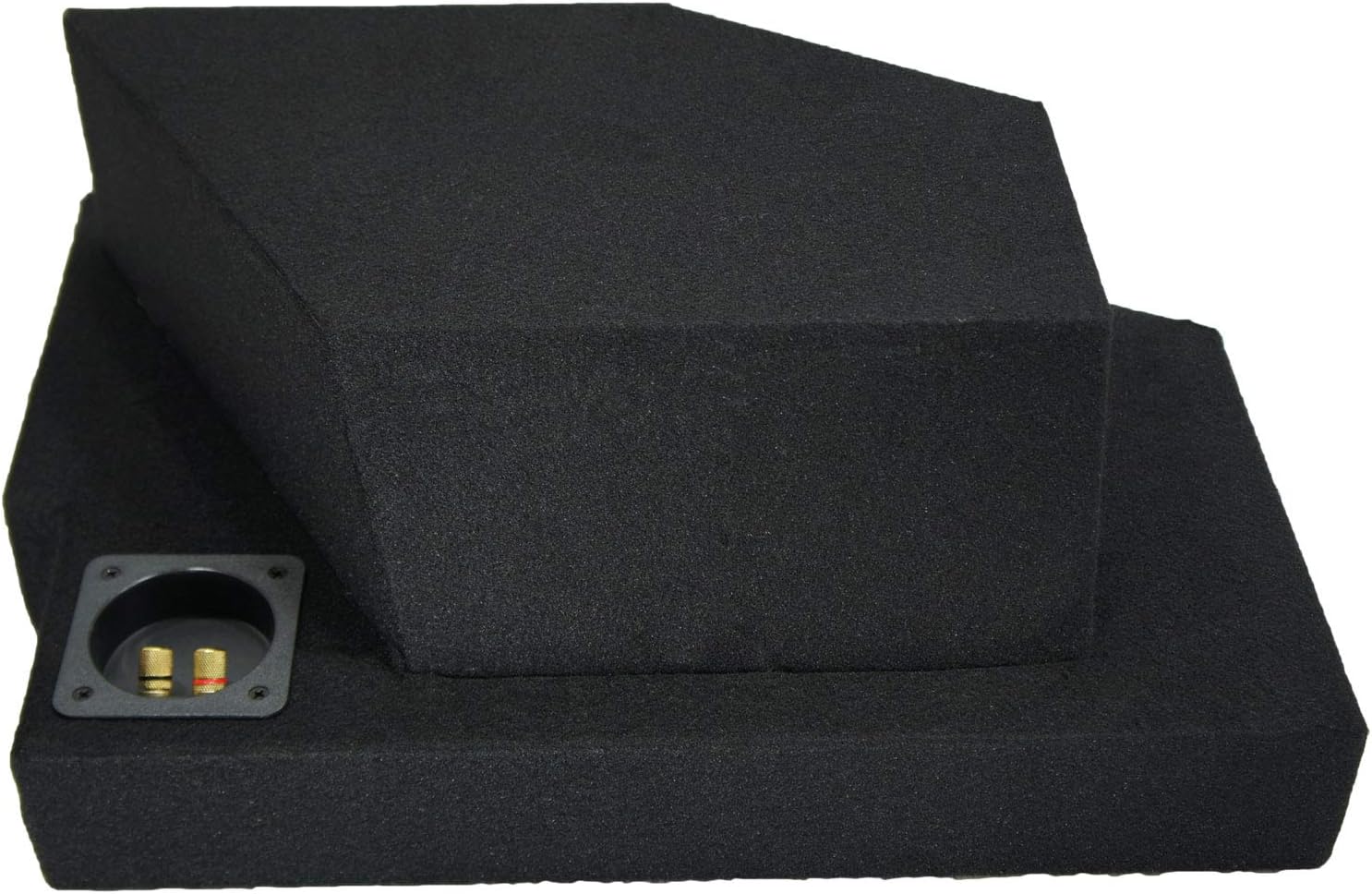 ASC Dodge Ram Quad or Crew Cab Truck 2002-2012 Single 10 Subwoofer Custom Fit Sub Box Speaker Enclosure