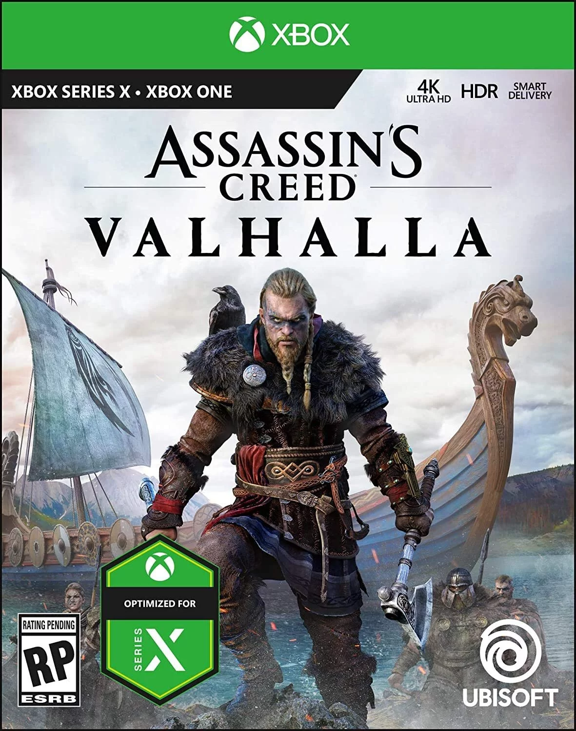 TEC Newest Microsoft- Xbox -Series- -X- Gaming Console - 1TB SSD Black With Assassin's Creed Valhalla Game Bundle