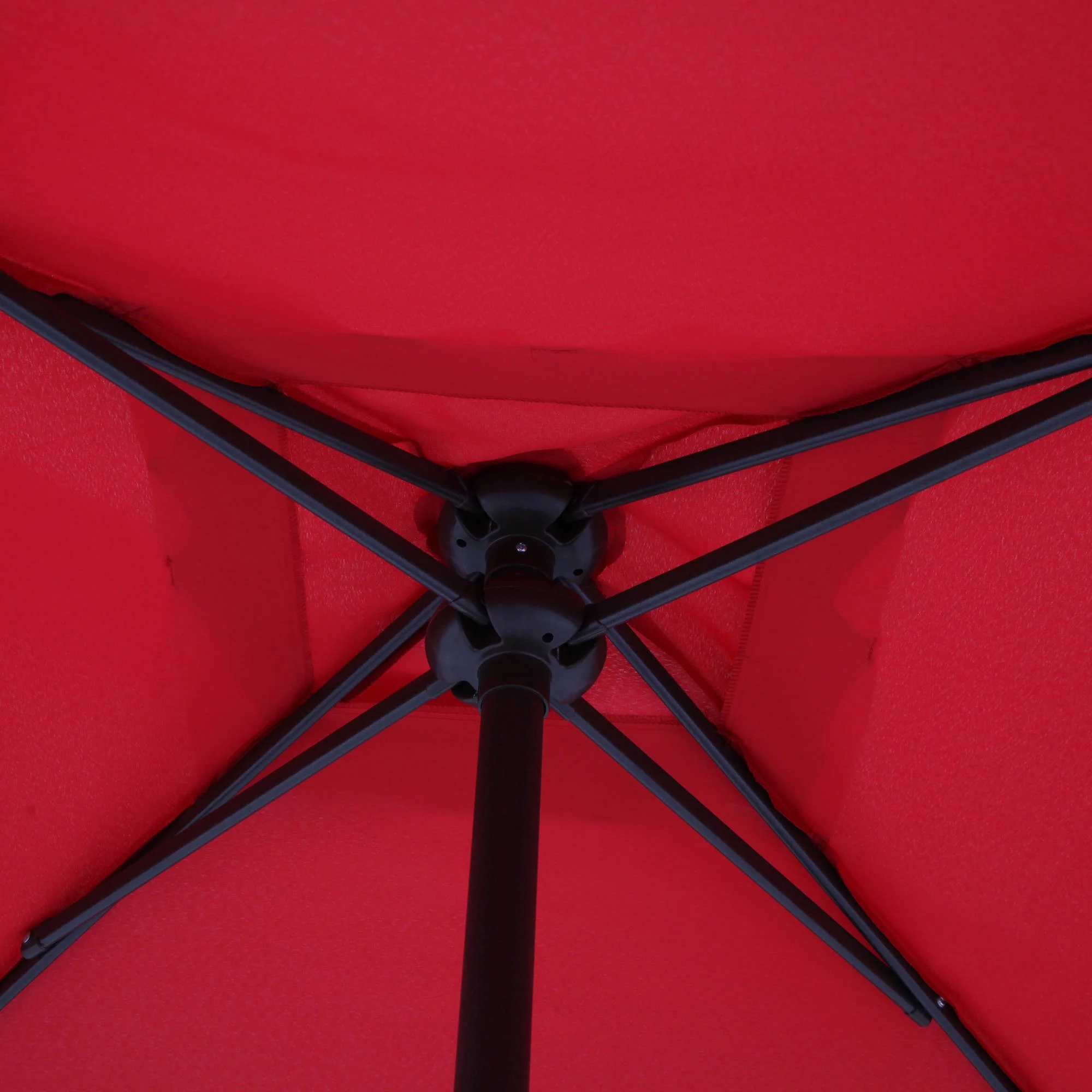 Mainstays Albany Lane 6-Piece Outdoor Patio Dining Set, Red/Black