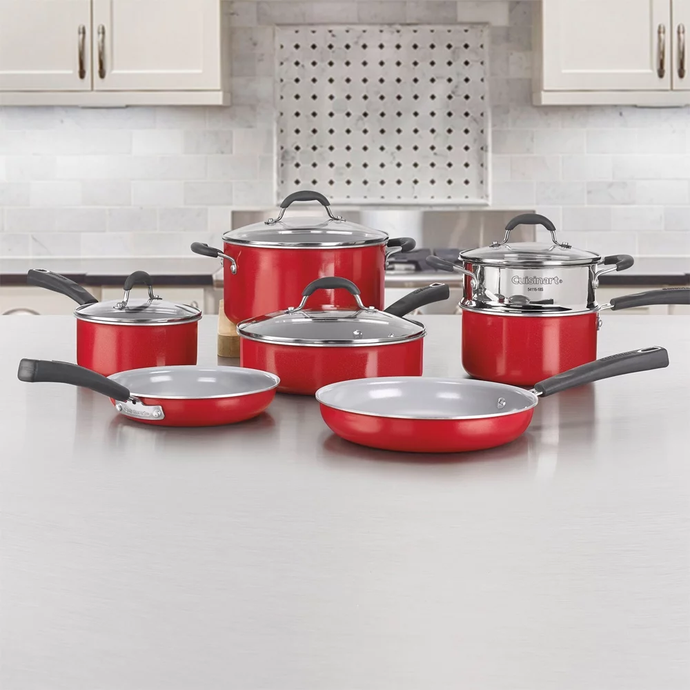 Cuisinart 54c-11R 11 Piece Set Ceramica XT Nonstick Cookware Set
