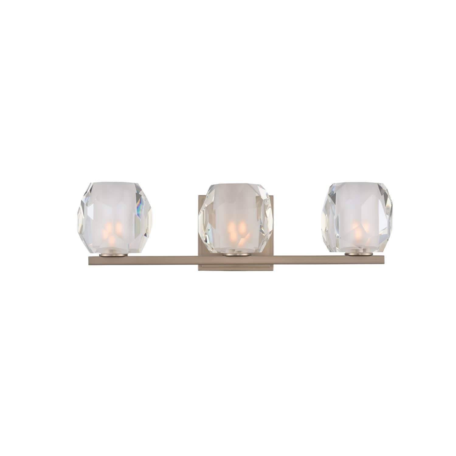 Kalco Regent Bath Satin Nickel 3 Light 302833SN