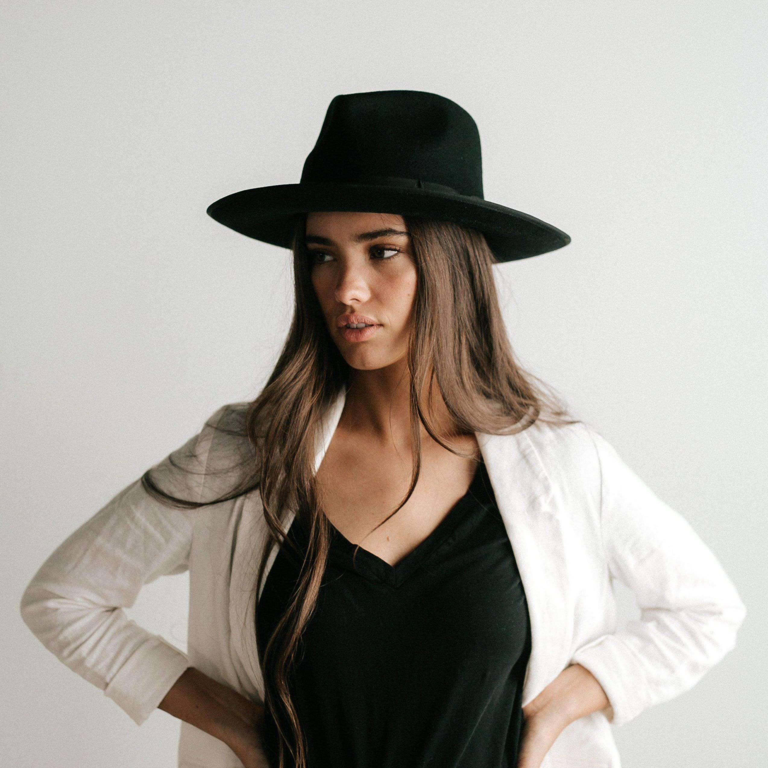 Gigi PIP Monroe Hat Black, XL