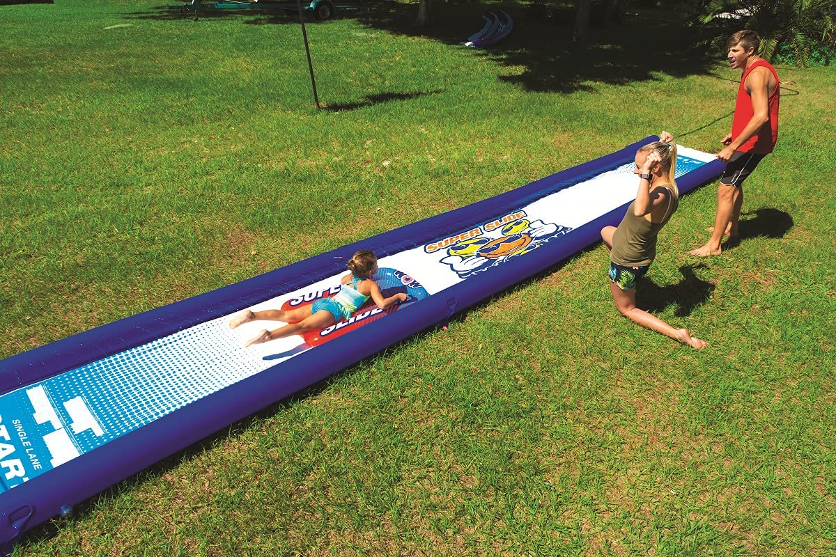 WOW Single Lane Slide with Attached Pool, 25′