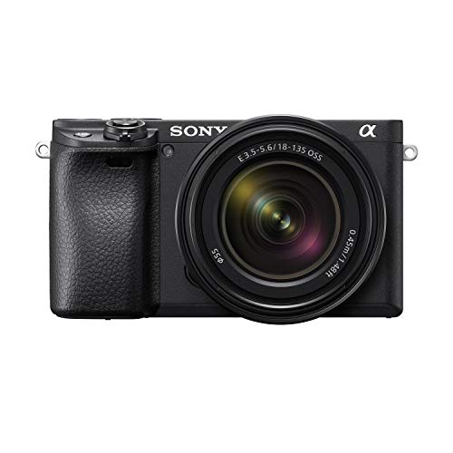 Sony Alpha a6400 Mirrorless Camera: Compact APS-C Interchangeable Lens Digital Camera with Real-Time Eye Auto Focus, 4K Video