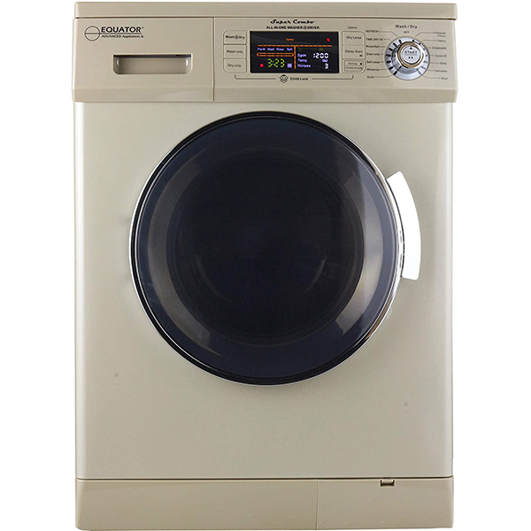 Equator 2020 24&prime;&prime; Combo Washer Dryer White Winterize+Quiet