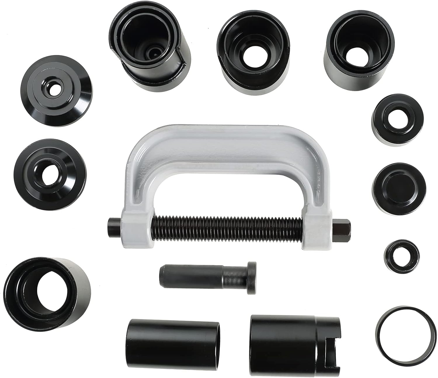 DASBET 21PCS Ball Joint Repair Puller Service Auto Remover Installer Automotive Mechanic Adapter Tool Kit for 2WD 4WD Vehicles