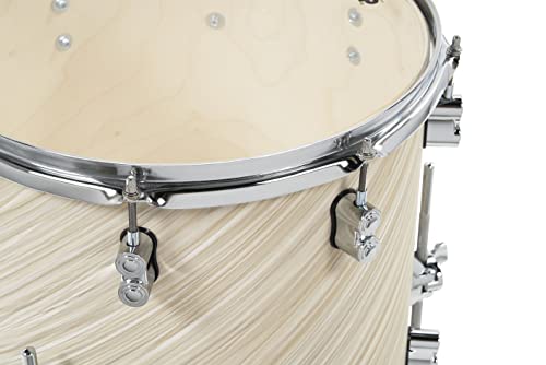 Pacific Drums & Percussion Drum Set PDP Concept Maple 7-Piece, Twisted Ivory Shell Pack (PDCM2217TI)