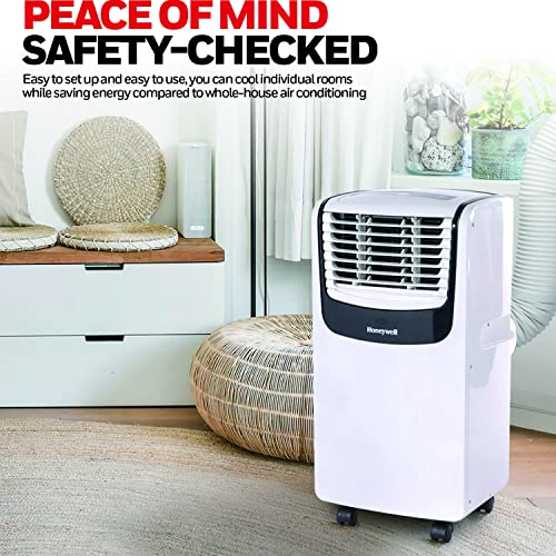 Honeywell Black MO08CESWB6 9,100 (ASHRAE)/6,100 BTU (SACC) Portable Air Conditioner