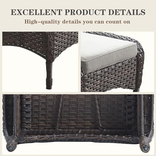 Patio Club Chair Wicker Chairs