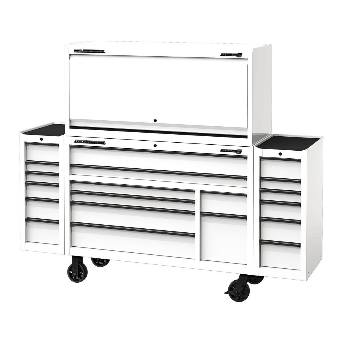 U.S. GENERAL 15 in. End Cabinet, Series 3, Slate Gray