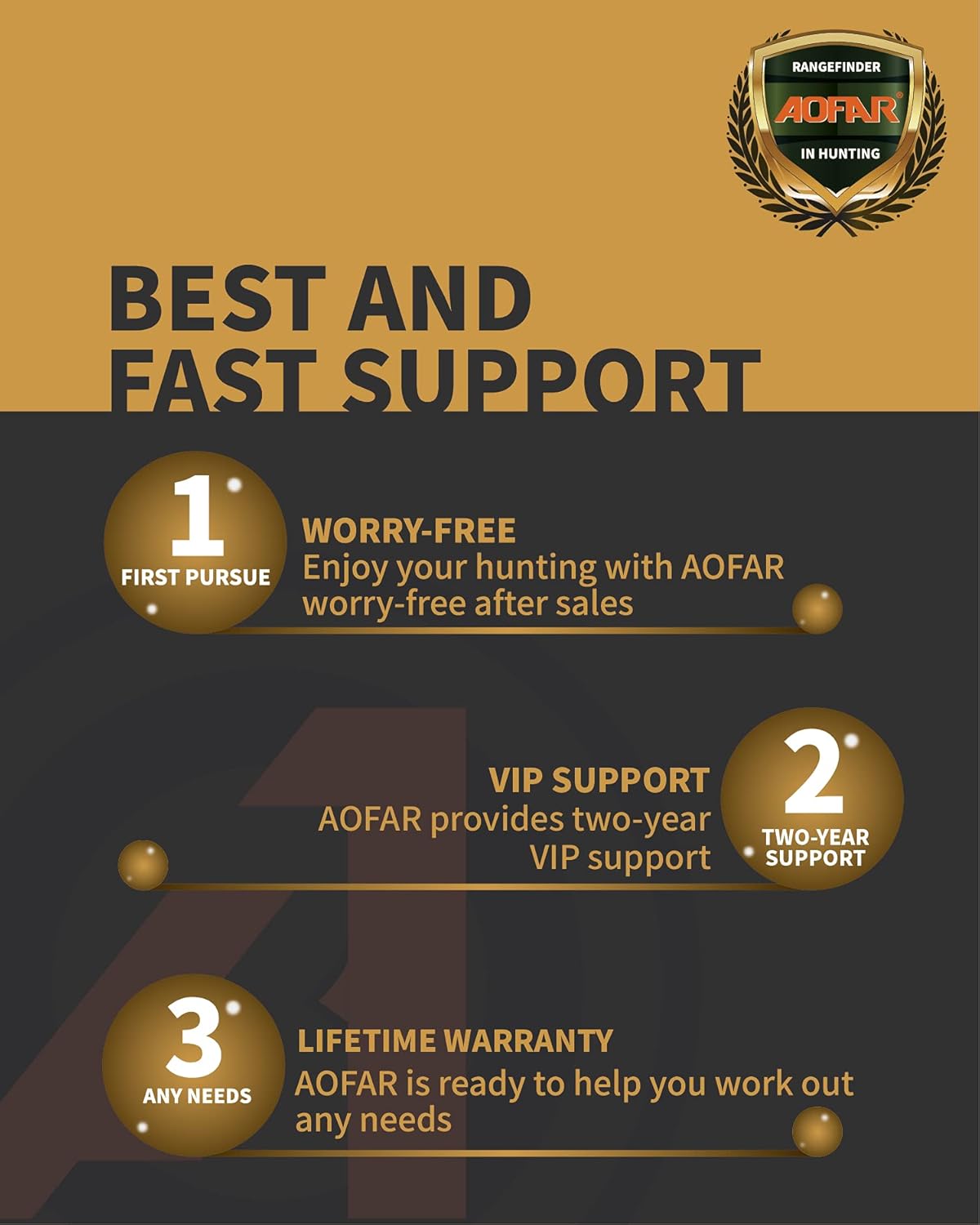 AOFAR HX-700N Hunting Range Finder 700 Yards Waterproof Archery Rangefinder for Bow Hunting with Range Scan Fog and Speed Mode, Free Battery