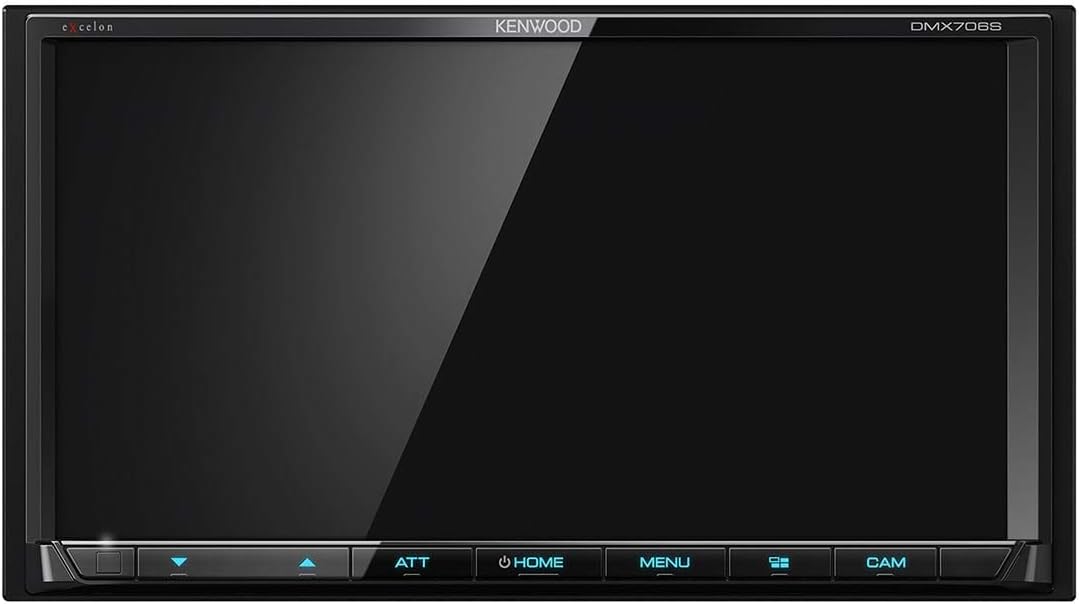 Kenwood DMX706S Digital Media Receiver with Wired CarPlay (Renewed)