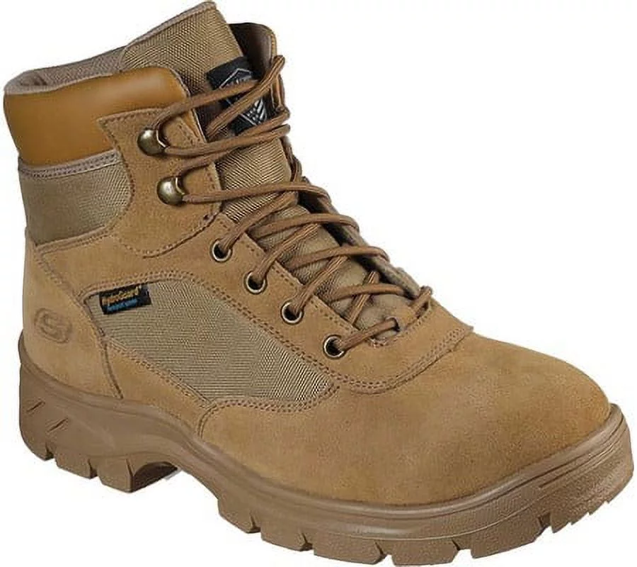 Skechers Work Men's Wascana Millit Soft Toe Tactical Lace-up Boot - Curated Treasures Market