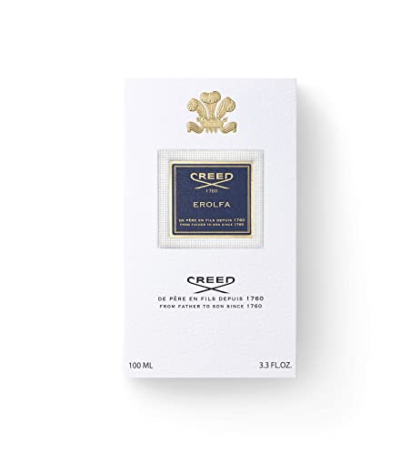 Creed Erolfa, Luxury Perfume for Him & Her, Aromatic Foug&egrave;re, Marine & Floral Fragrance, 100ML / 3.3 Fl Oz