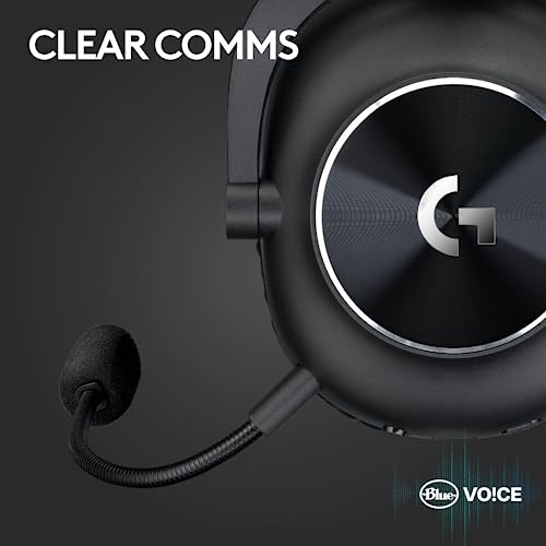 Logitech G PRO X 2 Lightspeed Wireless Gaming Headset: Wireless Gaming Headphones with Mic, 50mm Graphene Drivers, 2.02.0—7.1 Surround