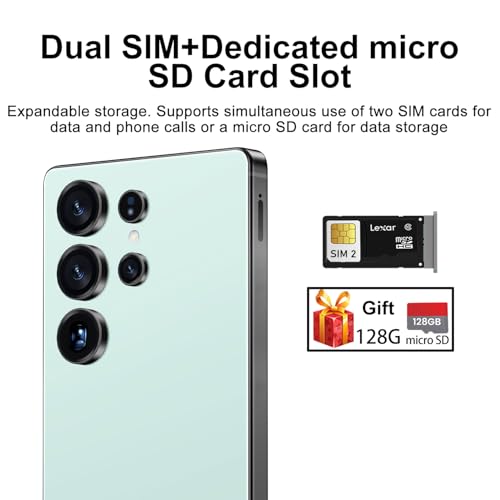 X25 Ultra 5G Cell Phone, Unlocked Android Smart Phone, 8+256GB+128GB Unlocked Android Phone
