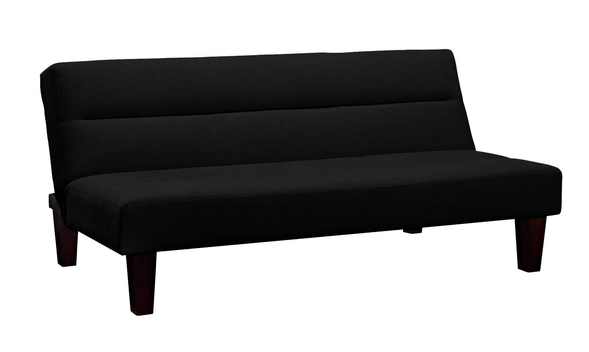 Kebo Microfiber Futon - Color: Black