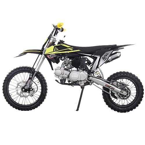 X-PRO Sail 125cc Zongshen Brand Engine Dirt Bike with 4-Speed Manual Transmission! Kick Start, Big 17"/14" Tires! (Orange)
