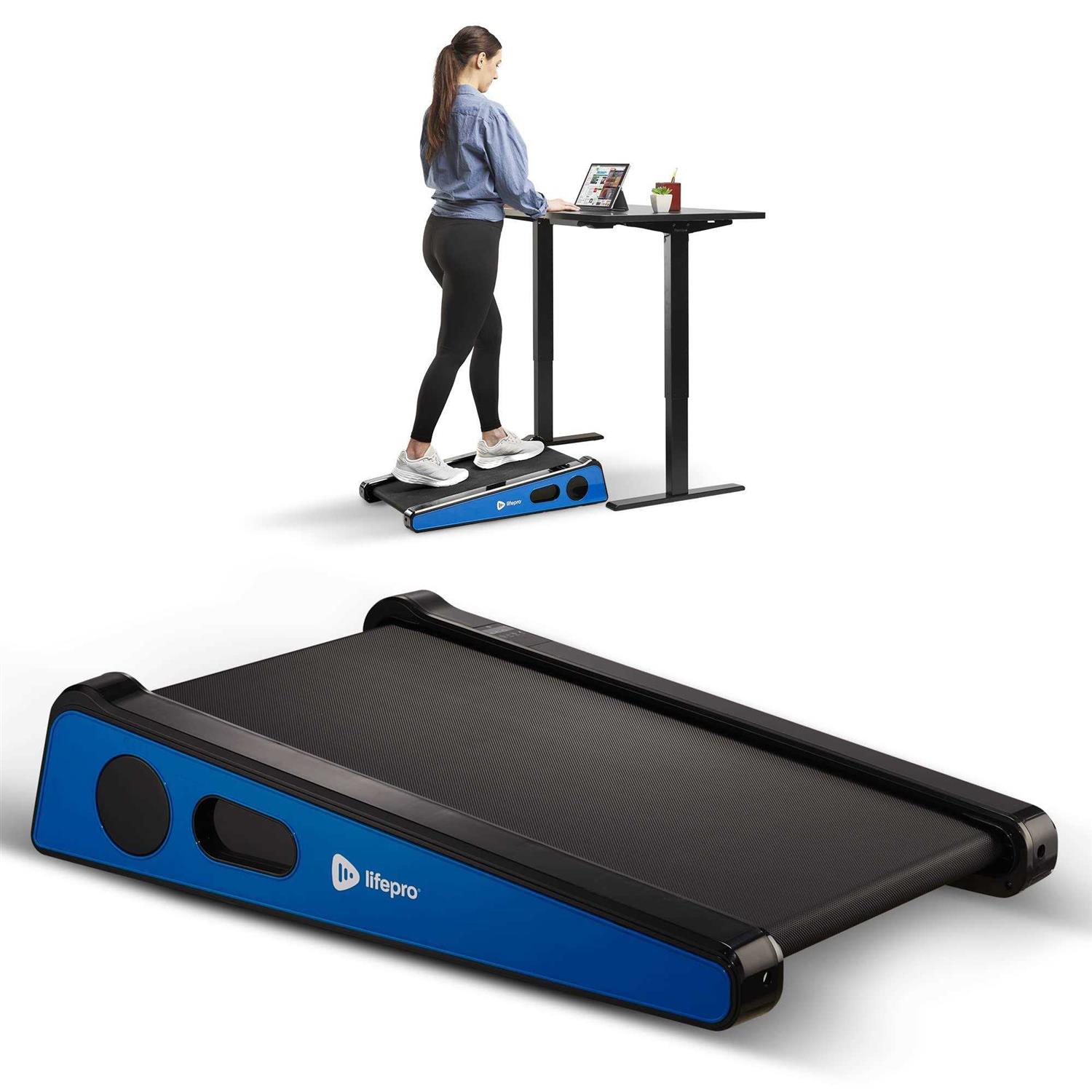 Lifepro Smallest Portable 30in Small Mini Walking Pad Treadmill with Incline Under Desk Work - Sports Supplies Online Store