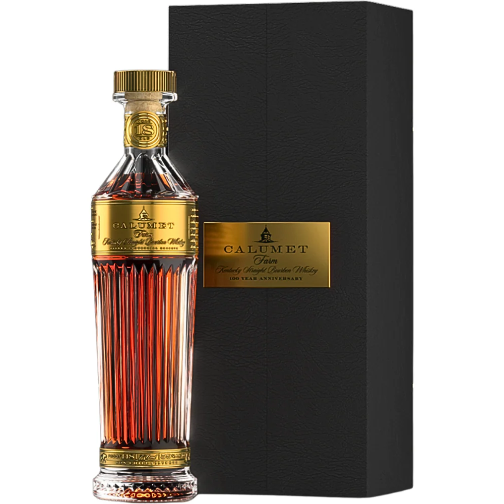 Calumet Farm 18 Year Old Bourbon Trophy Decanter 100th Anniversary Release - Nestor Liquor
