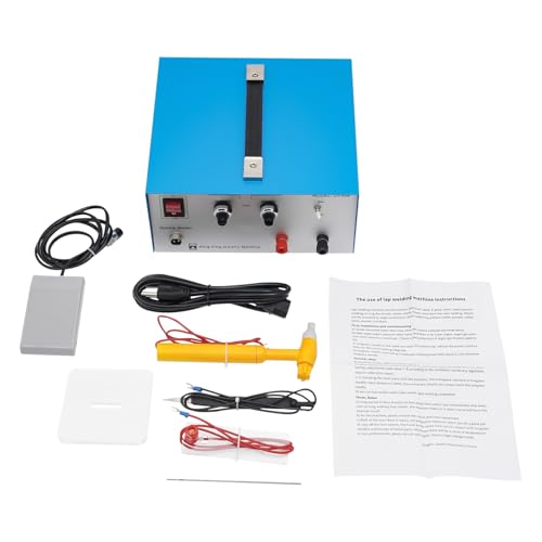 Jewelry Welding Machine 80A 110V Jewelry Spot Welder Gold Silver Platinum Welding Machine 390W Electric Soldering Machine Professional Precise
