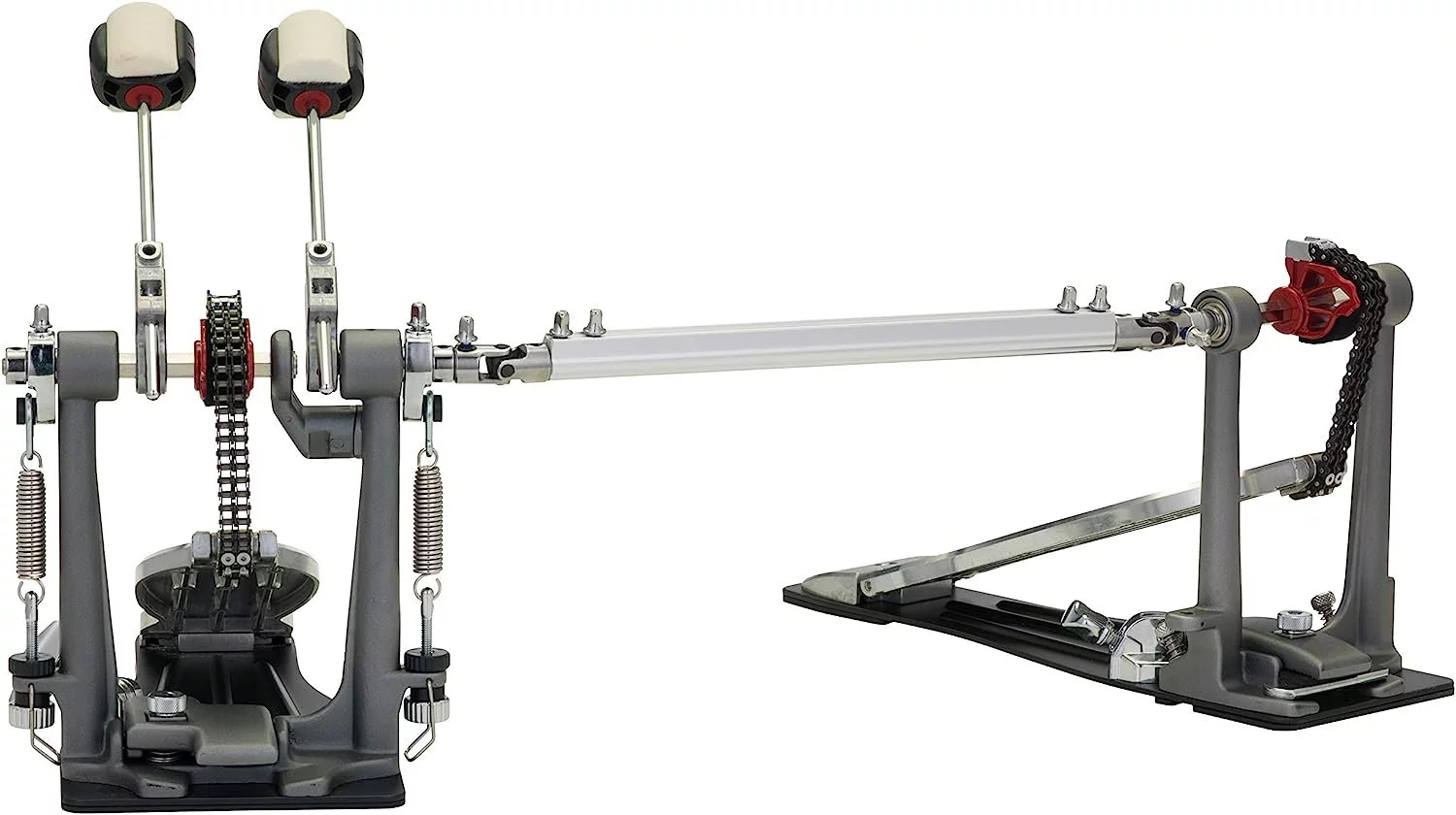 Pearl Eliminator Solo: Red Cam Double Bass Drum Kick Pedal P1032R