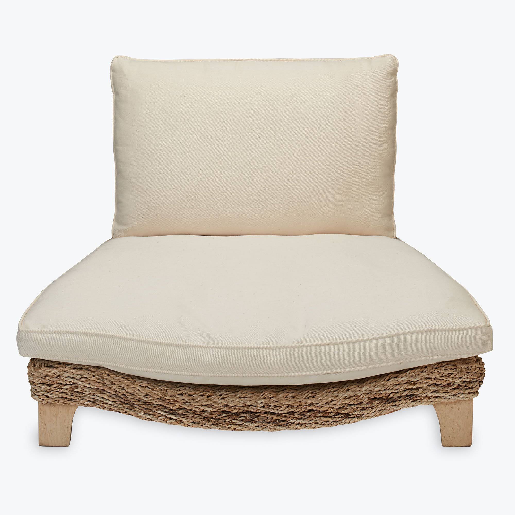 Serenity Meditation Chair Natural/Cream