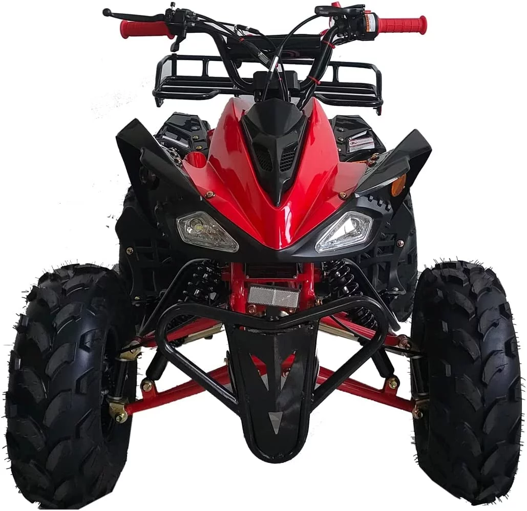 X-Pro Brand New 125cc Gas ATV, Automatic Transmission w/Reverse Remote Control Big 19"/18" Tires - Curated Treasures Market