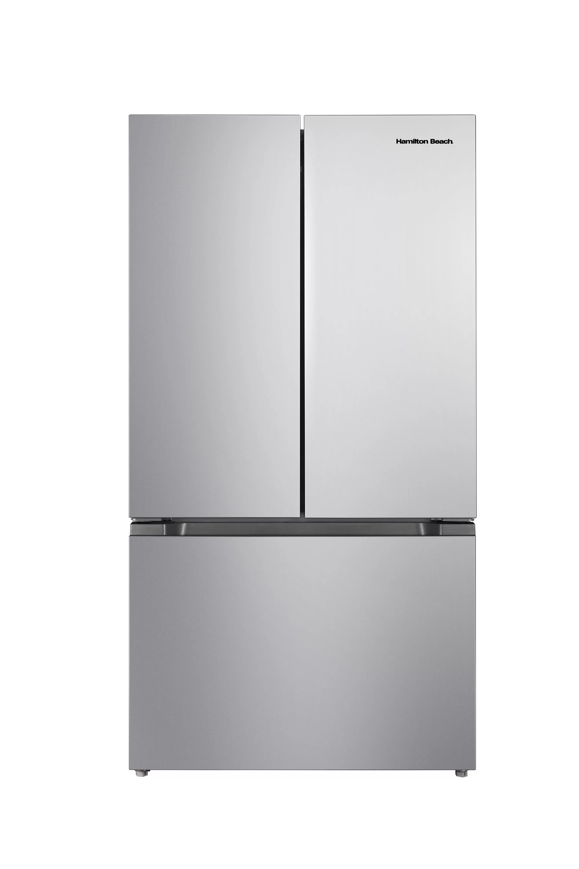 Hamilton Beach, 20.3 Cu. ft. French Door Refrigerator, Platinum Silver, HZ7602 - Radiant Selections