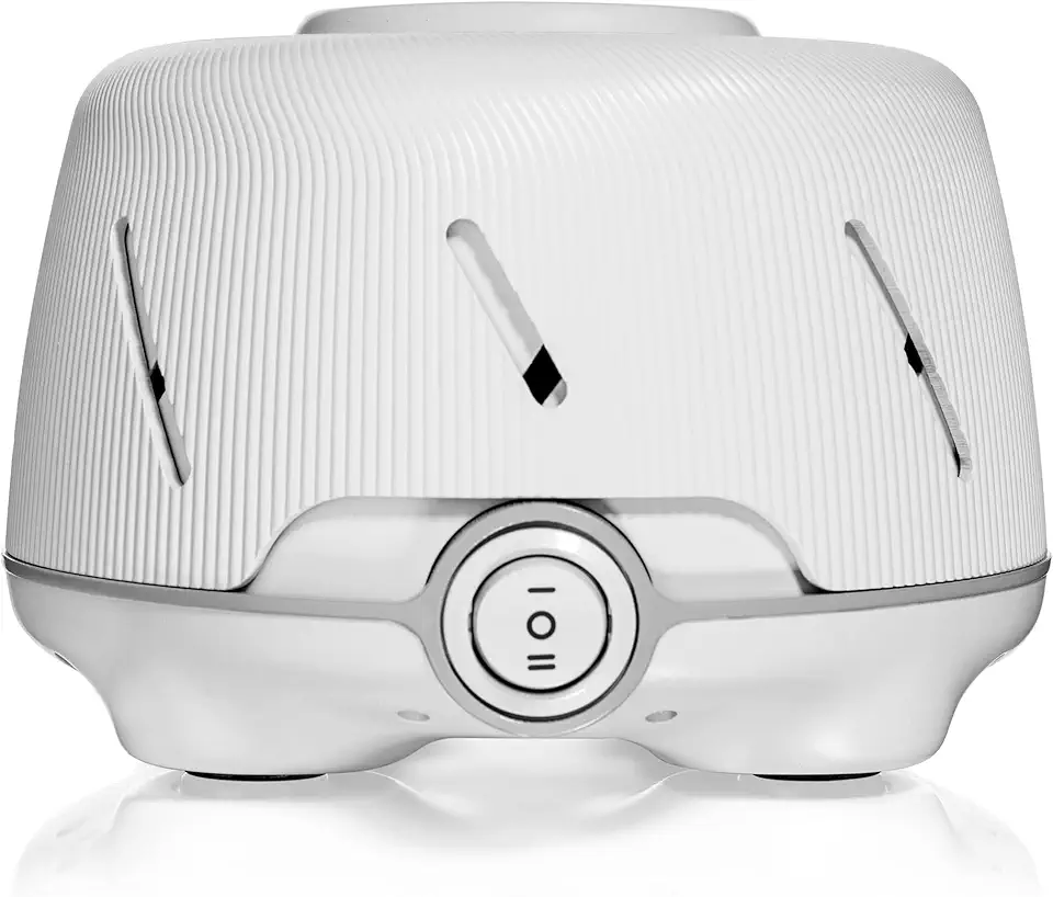 Yogasleep Dohm (White/Gray) The Original White Noise Machine, Relaxing Natural Sound from a Real Fan, Sleep Aid & Noise Cancelling for Adults & Baby