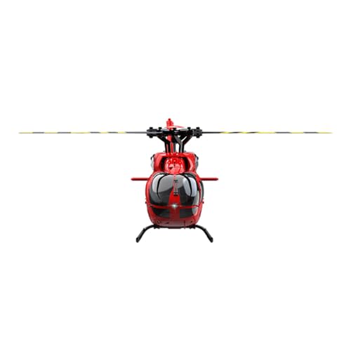 C190 1/30 Scale 6CH Single-Rotor RC Helicopter, Altitude Hold & Gyro Stabilization RC Plane, Beginner-Friendly Drone for Adult(4 Battery)