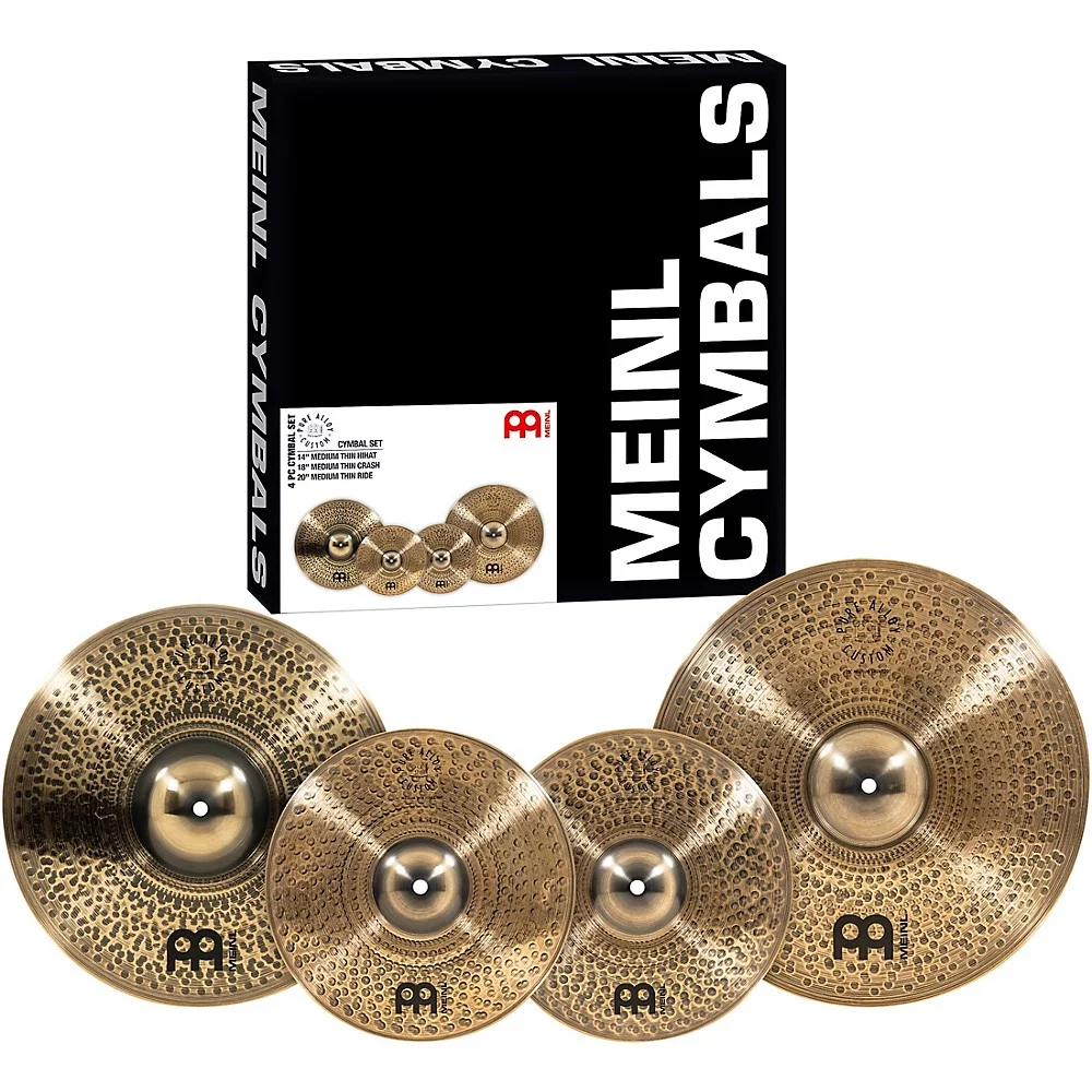 MEINL Pure Alloy Custom Cymbal Set - Curated Treasures Market