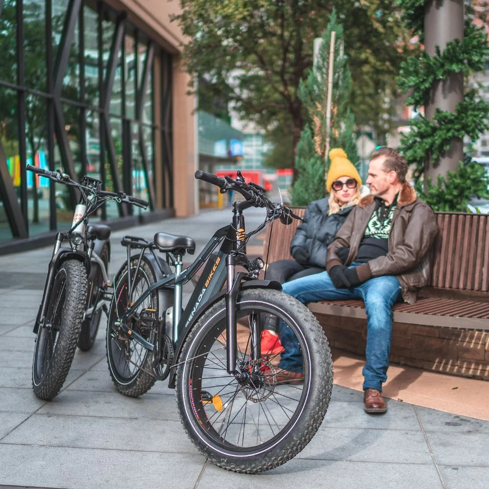 Electric Bike for Adults 26"x 4" Fat Tire Electric Bicycle 1000W Motor 48V 15Ah/21Ah Battery Snow Beach Ebike for Adults with 7-Speed