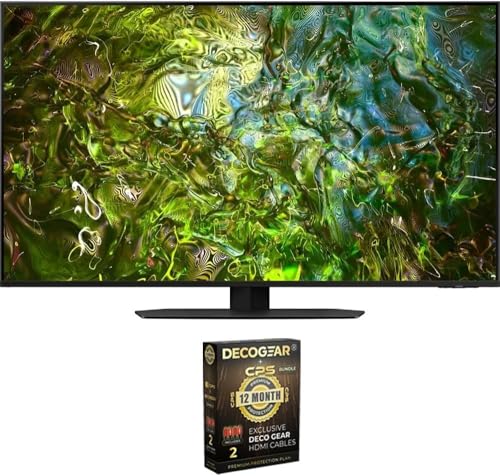 Samsung QN65QN90DA 65 Inch Neo QLED 4K Smart TV (2024) Bundle with 1 YR CPS Enhanced Protection Pack