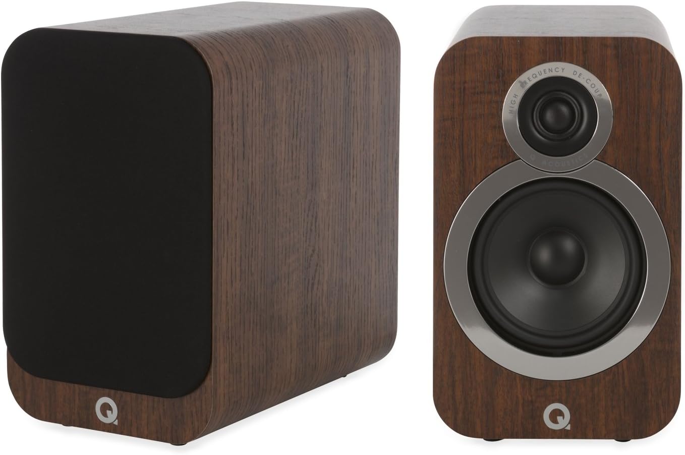 Q Acoustics 3020i Bookshelf Speaker Pair (Carbon Black)