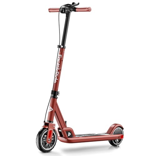 FanttikRide T9 Electric Scooter for Kids 4.3-5.6 ft, 7/10/12 MPH, LED Battery Level, Height Adjustable and Foldable, Electric Scooter for Kids