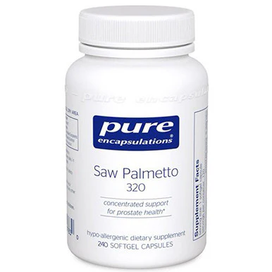 Pure Encapsulations Saw Palmetto 320mg 240sg - Kansas Nuitrition - HNZSDS