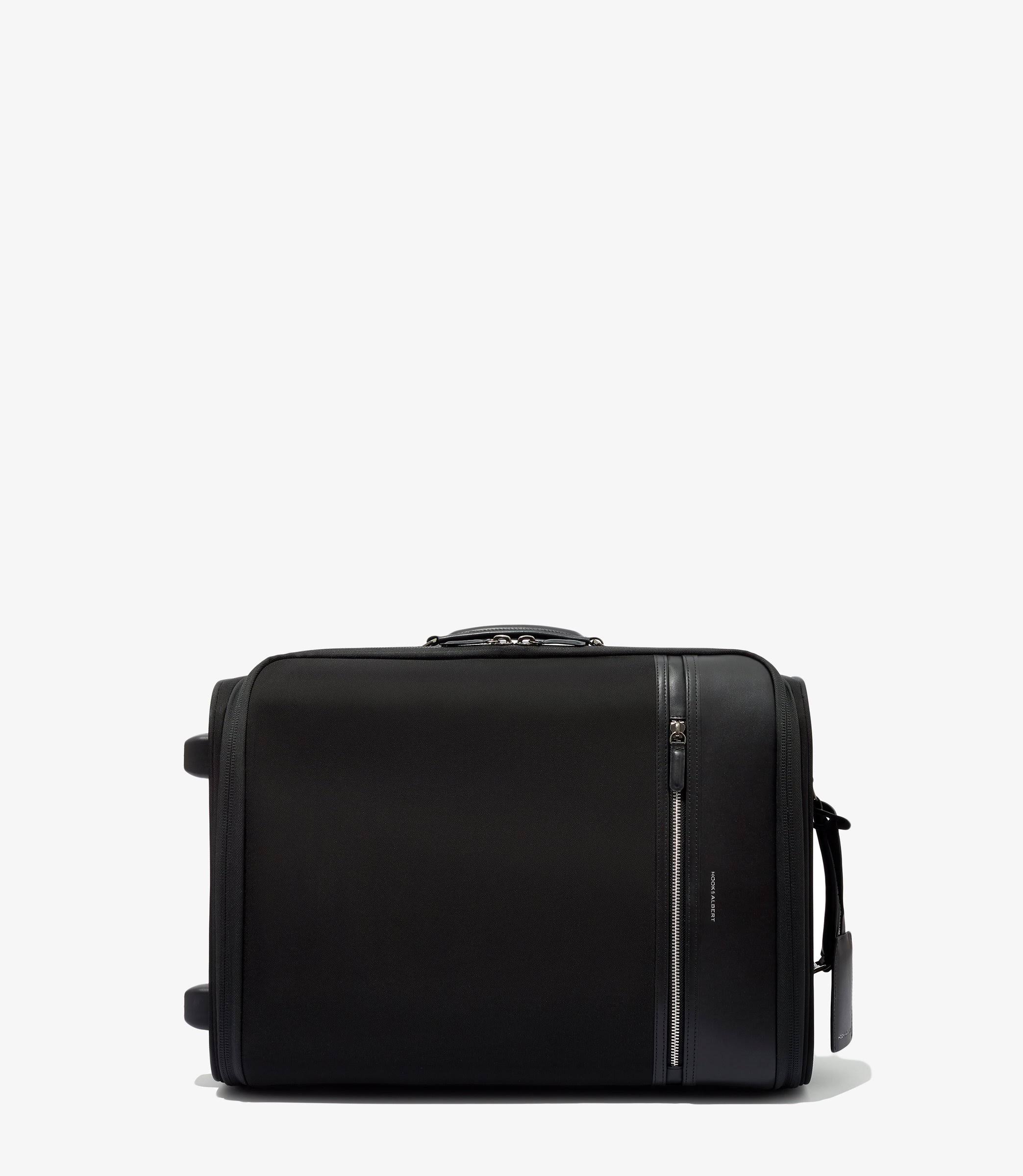 Hook u0026 Albert Garment Luggage Carry-On Suitcase | Black