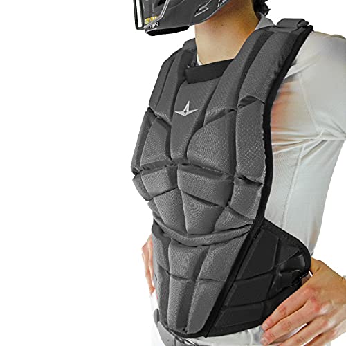 All-Star Catcher’s Gear Kit – Includes Helmet, Chest Protector & Leg Guards – Lightweight, Durable Baseball Protective Set, Meets NOCSAE