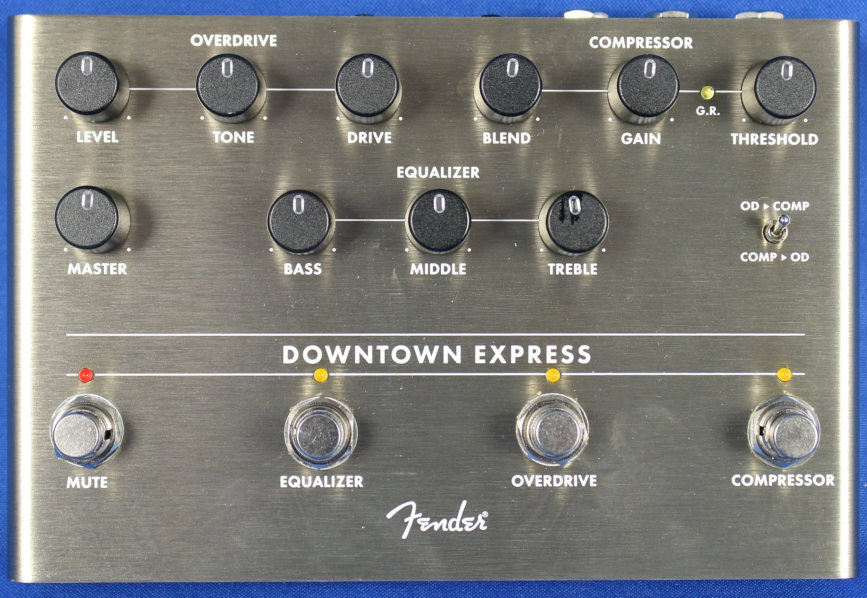Fender Downtown Express Bass Multi Effect Pedal