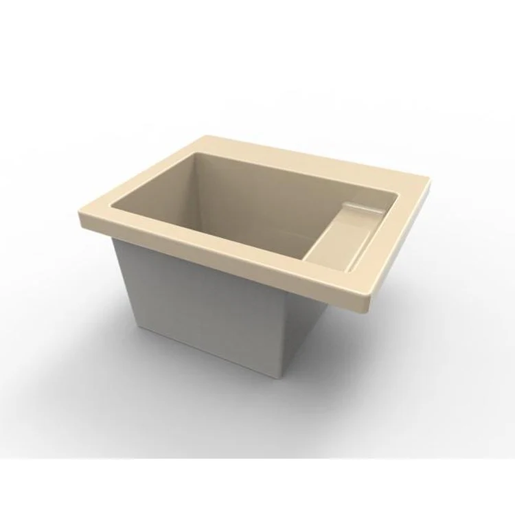 Whirlpool Tub Designer Collection Walk-in 52 x 30 x 40 Inch Walk-In Left Hand Drain Almond