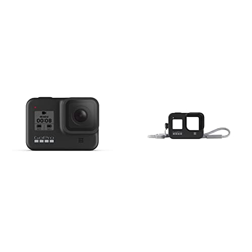 GoPro HERO8 Black - Waterproof Action Camera with Touch Screen 4K Ultra HD Video 12MP Photos 1080p Live Streaming Stabilization