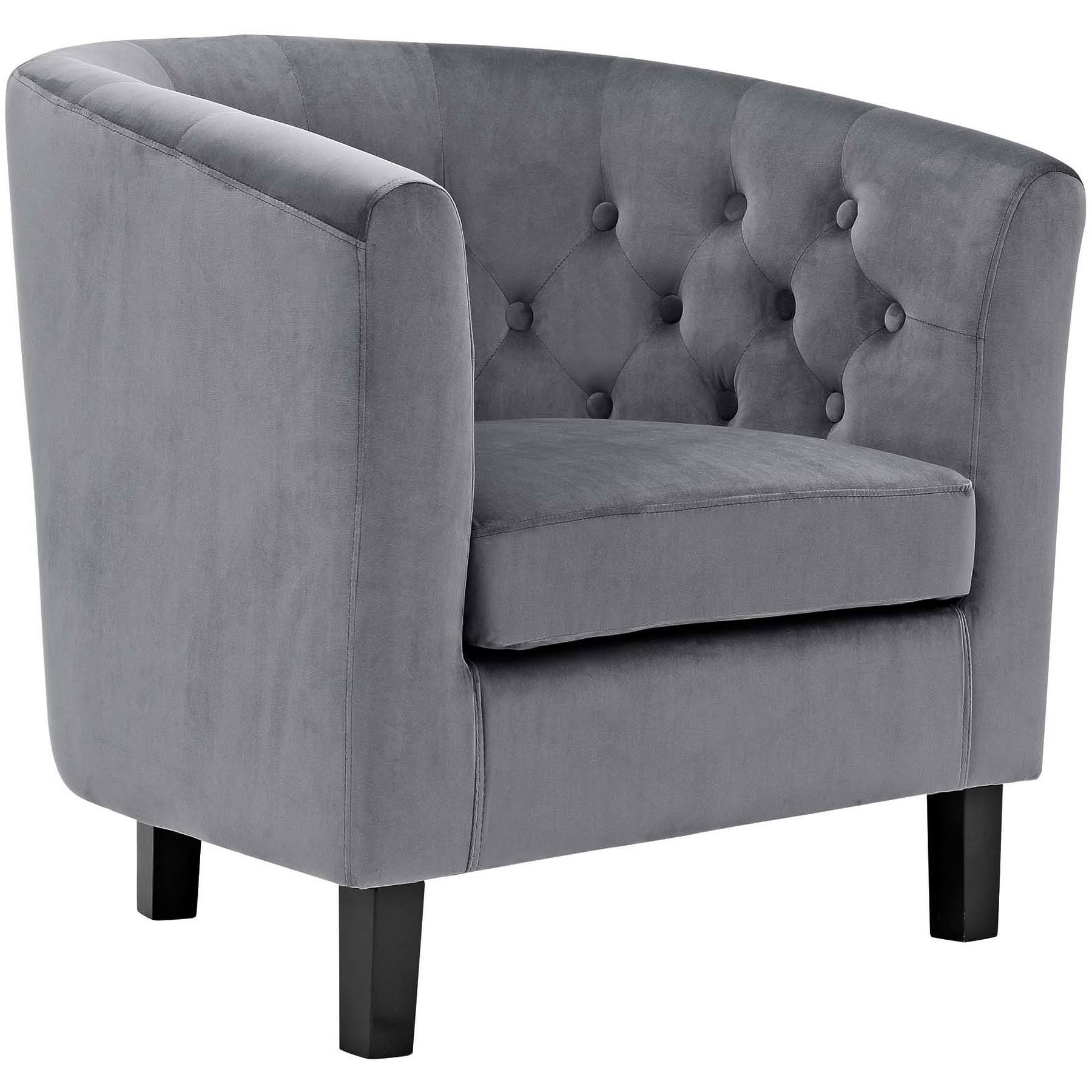 Modway | Prospect 2 Piece Velvet Armchair Set - Gray