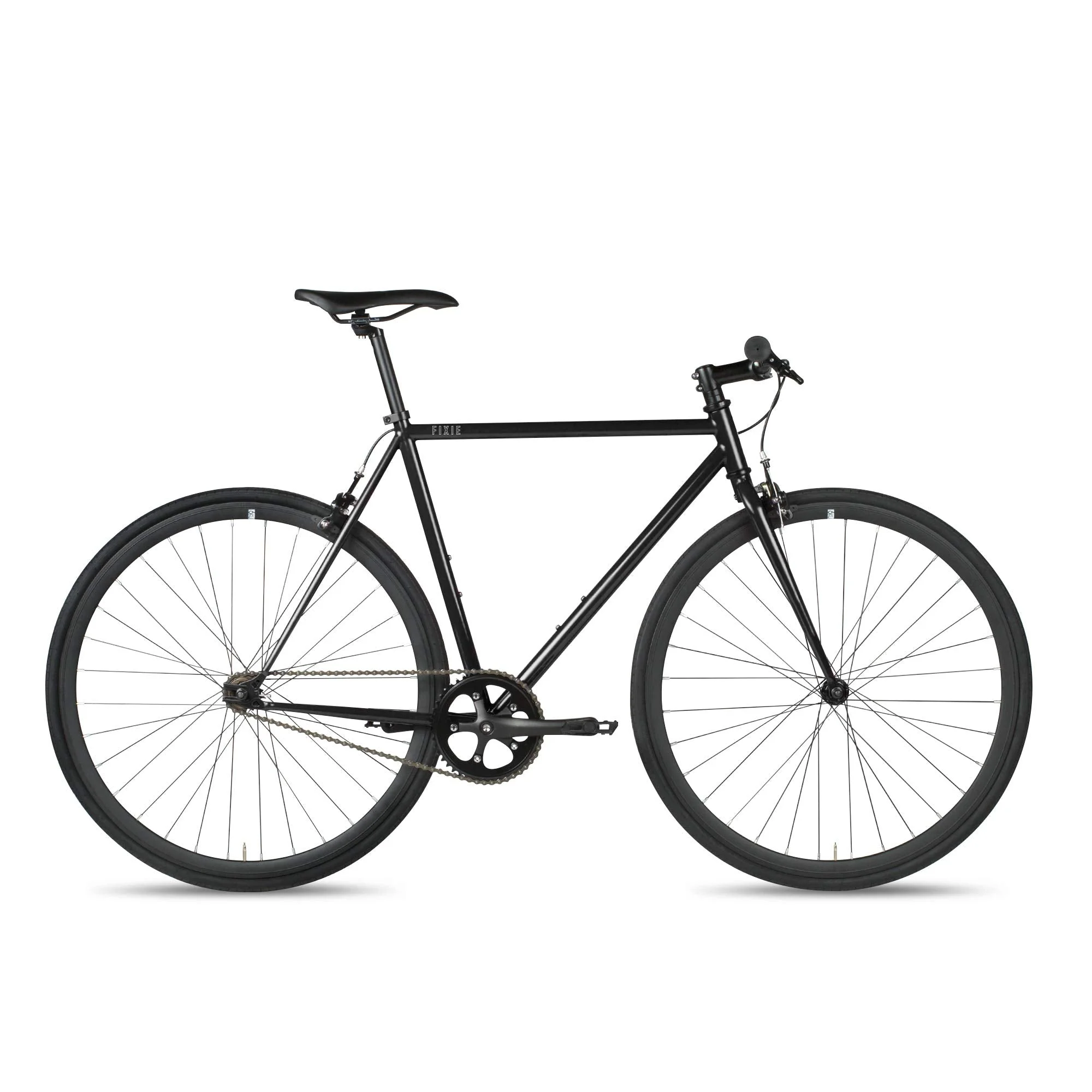 6KU Fixed Gear Single Speed Urban Fixie Road Bike, Slate L/55cm - Radiant Selections