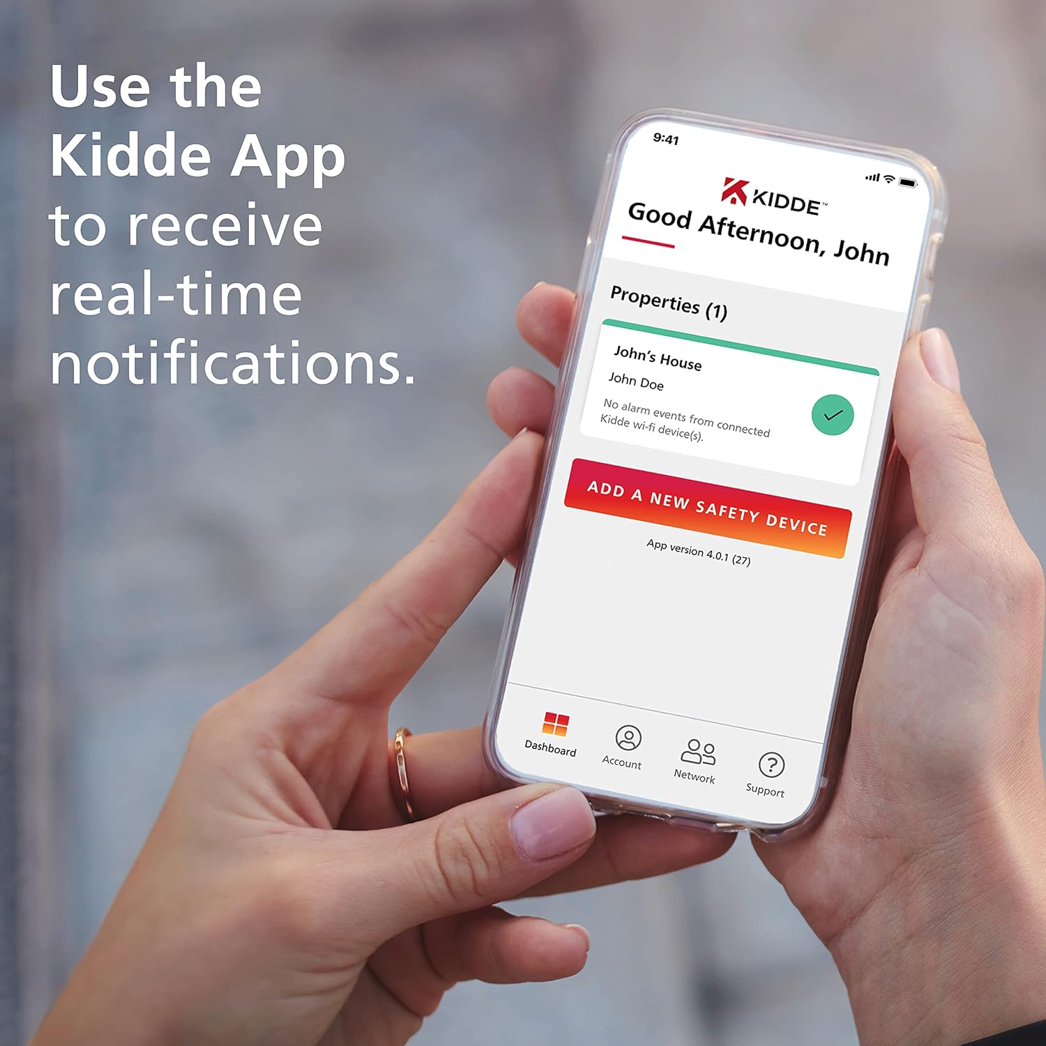 Kidde Smart Smoke & CO Detector WiFi Alexa Compatible Hardwired w/Battery Backup Voice App Alerts Smoke Detector 2 Pack
