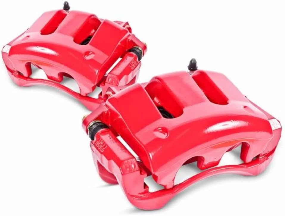 Power Stop Brake Caliper For Toyota Tacoma 2005-2019| Front | Red | S2984