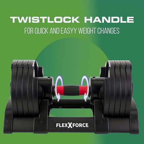 Core Fitness&reg; Adjustable Dumbbell Weight Set by Affordable Dumbbells