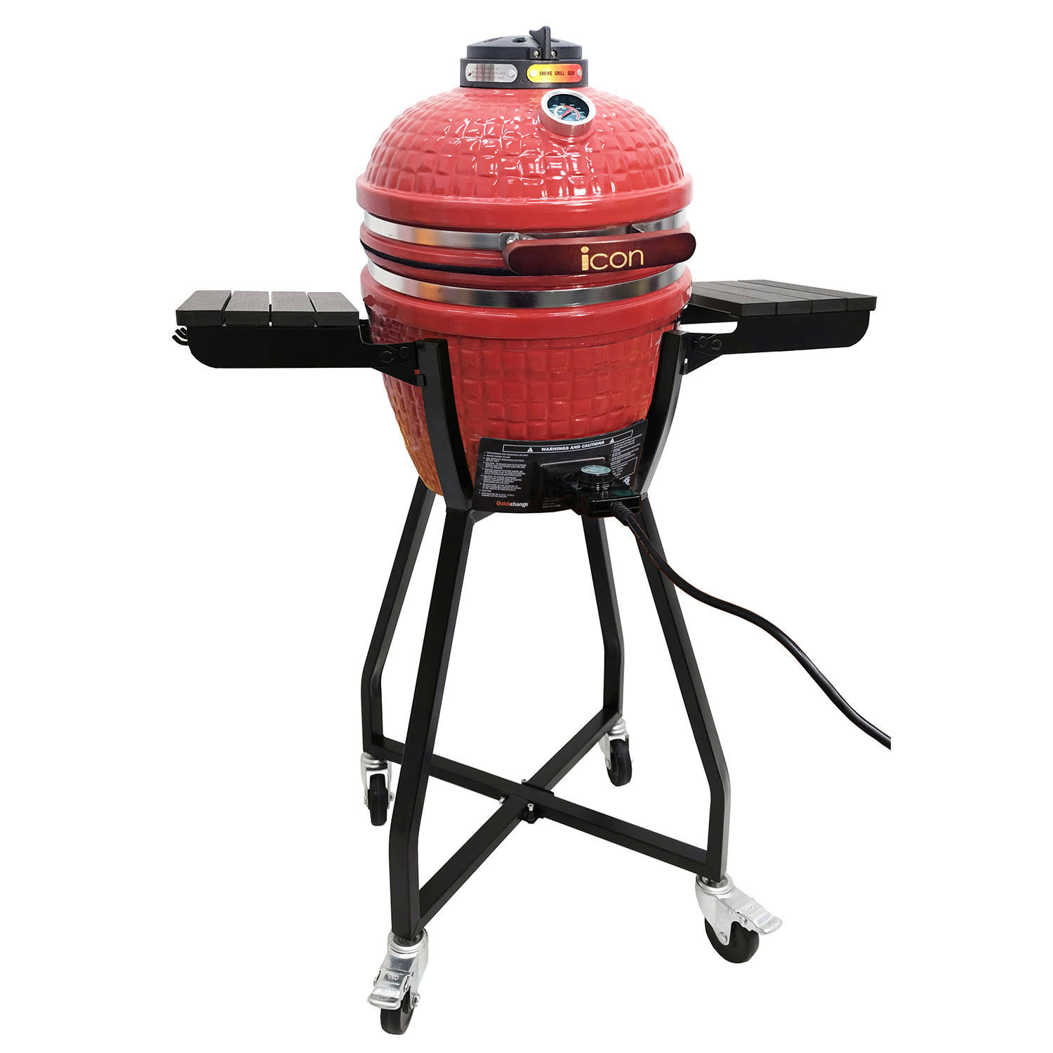 Vision Grills Electric Icon Cadet Plus, Red
